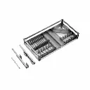 Terras Series Multi-functional Pull Out Basket-600MM